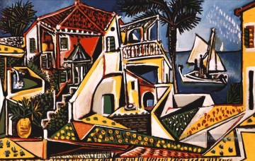 Mer Egée et de la Méditerranée œuvres - Paysage méditerranéen Picasso 2